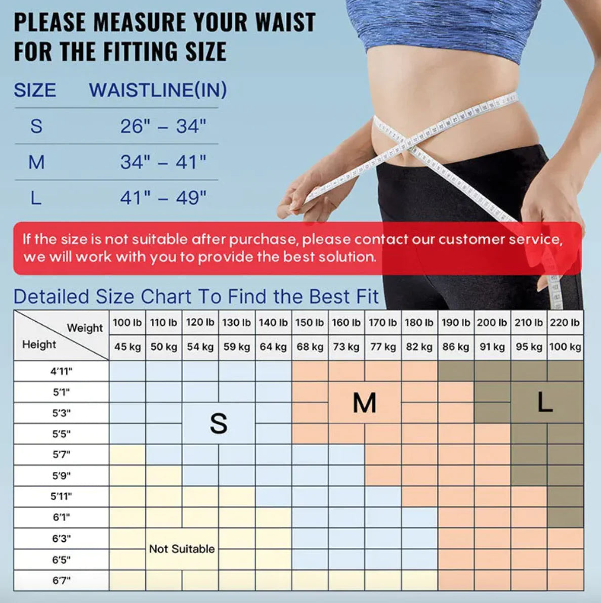 Bande de soutien dorsal correctrice de posture