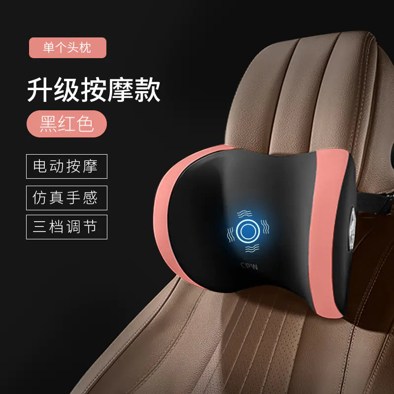 Coussin de soutien lombaire pour siège auto avec fonction massage