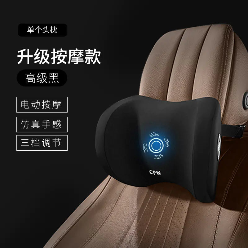 Coussin de soutien lombaire pour siège auto avec fonction massage