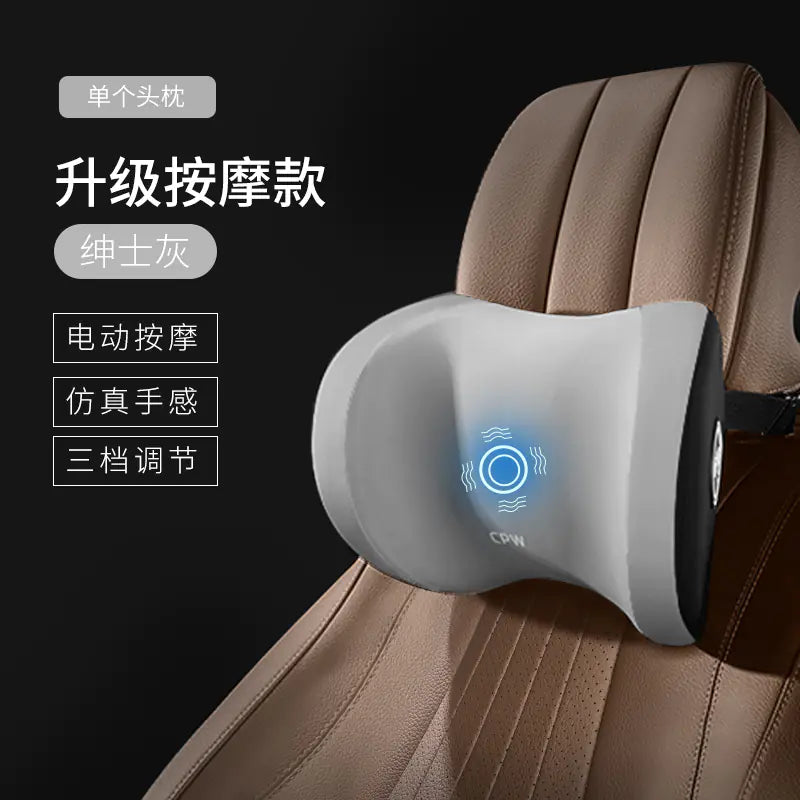 Coussin de soutien lombaire pour siège auto avec fonction massage