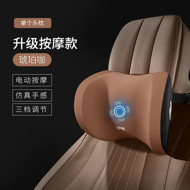 Coussin de soutien lombaire pour siège auto avec fonction massage